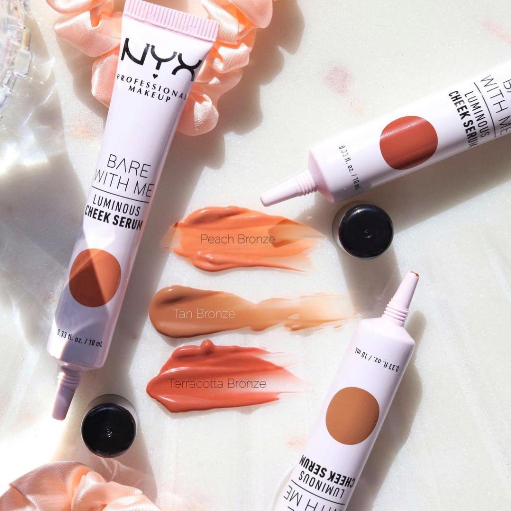 NYX Bare With Me Suero Iluminador – Brillo Natural con un Toque de Color