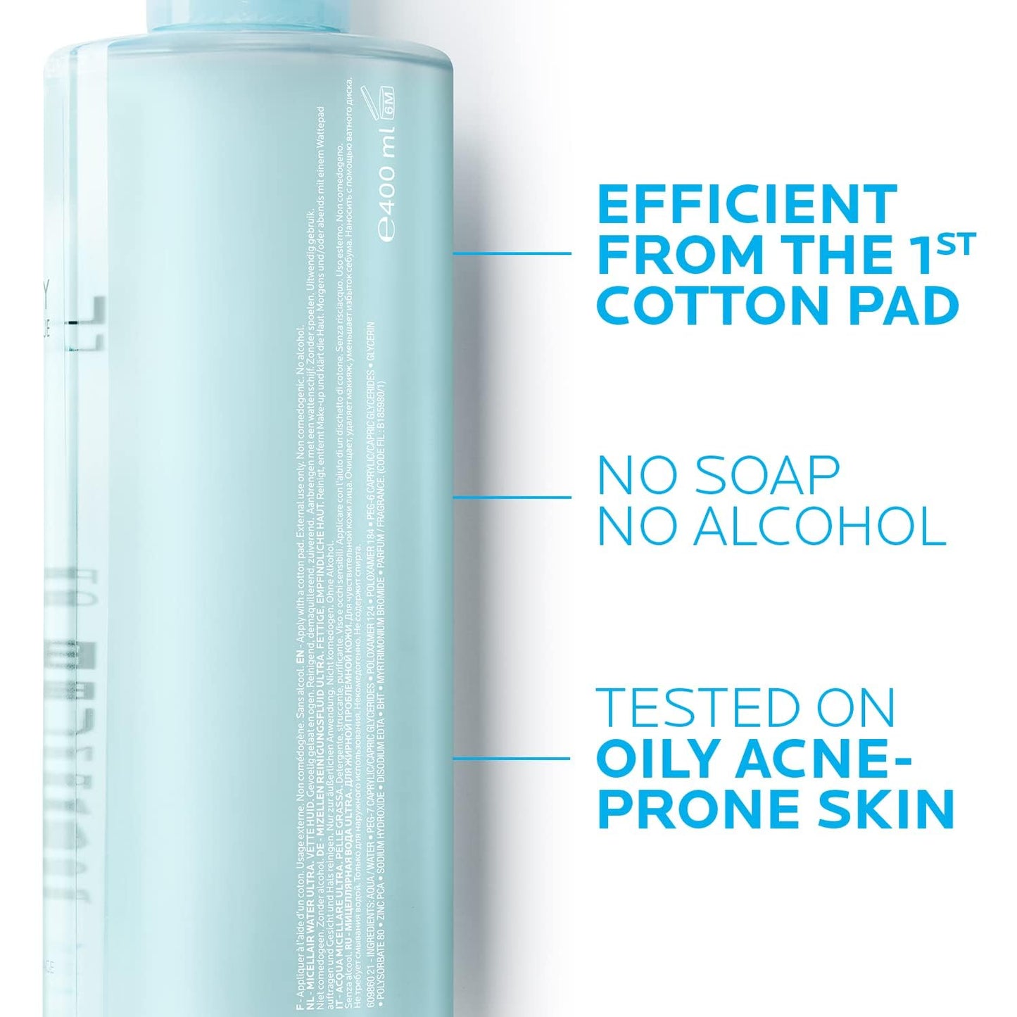 La Roche-Posay - Effaclar Agua Micelar