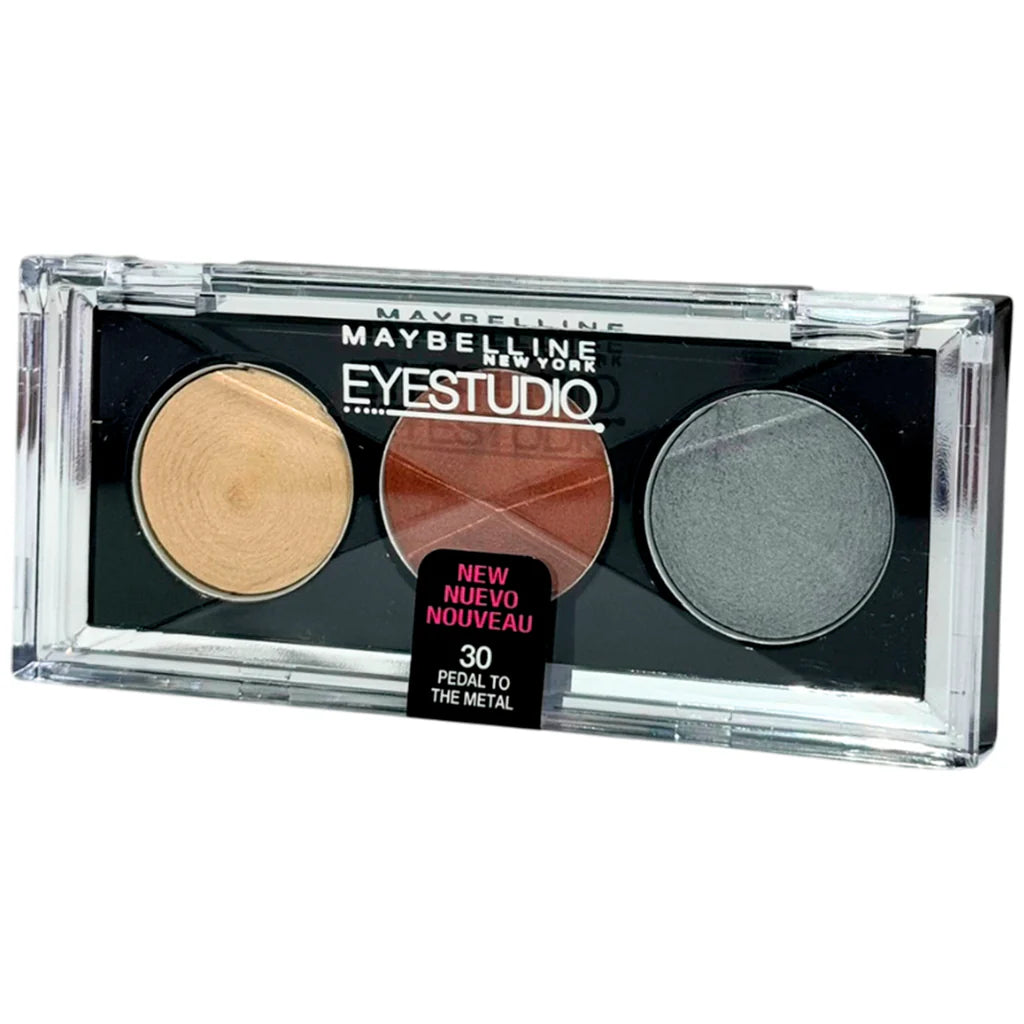 Maybelline - Trío de Sombras – Color Intenso y Acabado Profesional