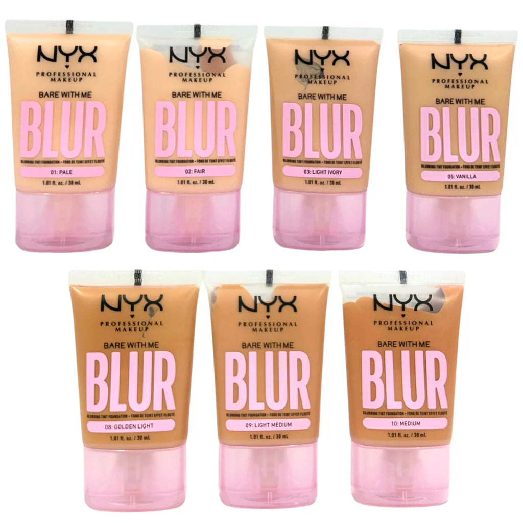 NYX - Bare With Me Blur – Piel Perfecta con un Toque Natural