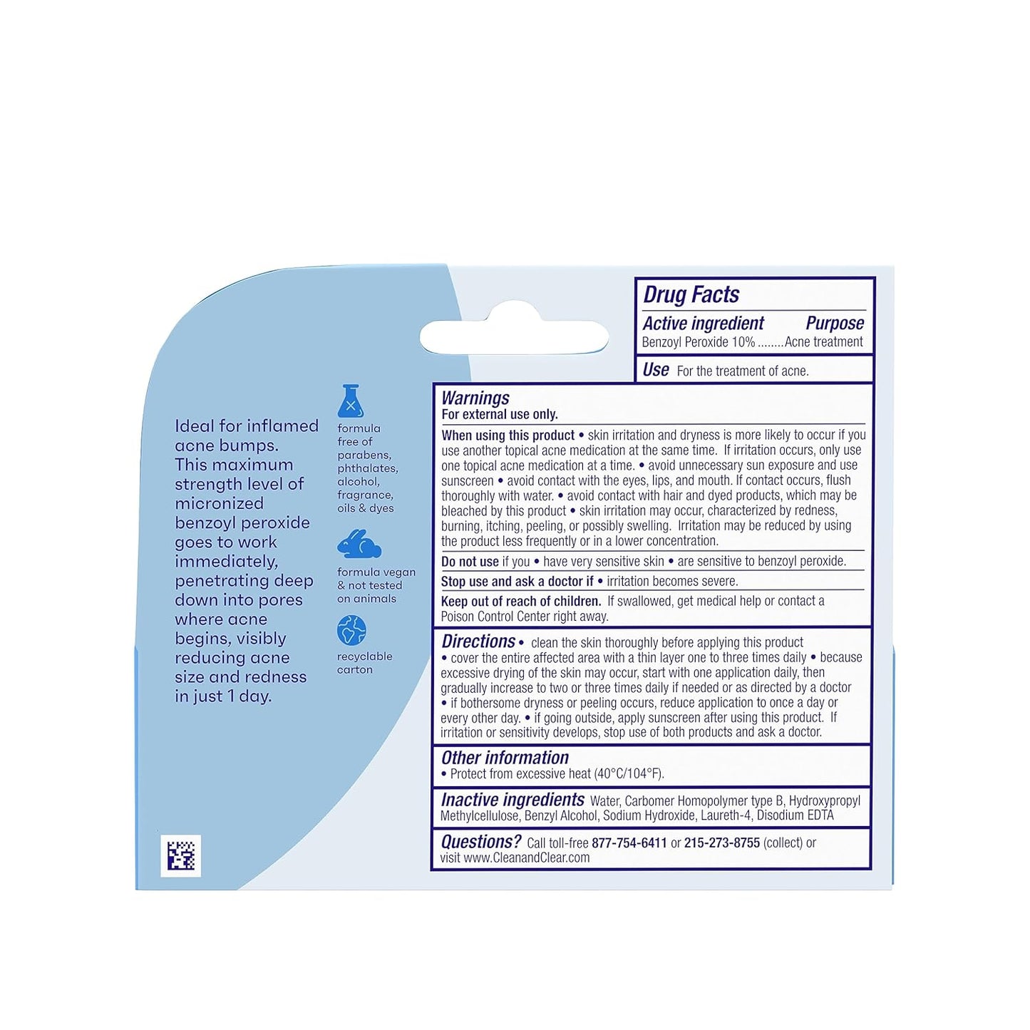 Clean & Clear - Persa - Gel 10