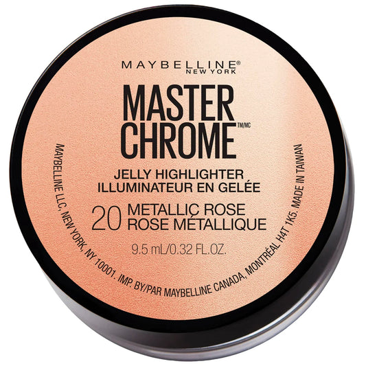 Maybelline - Master Chrome Jelly Iluminador – Brillo Metálico para un Glow Impactante