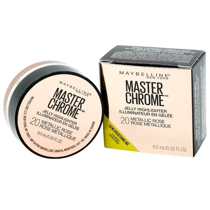 Maybelline - Master Chrome Jelly Iluminador – Brillo Metálico para un Glow Impactante