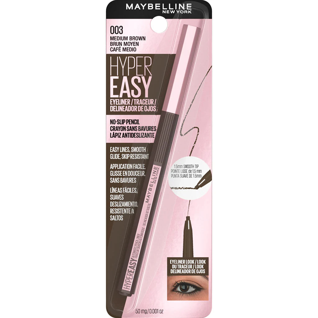 Maybelline - Hyper Easy Delineador Mecánico – Precisión y Suavidad al Instante