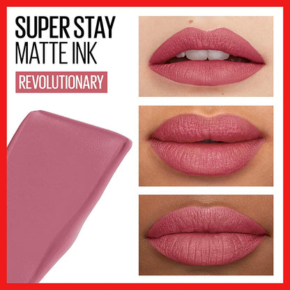 Maybelline SuperStay Matte Ink – Color Intenso y Duración Inquebrantable